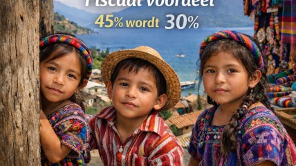 45% wordt 30%. Maar onze inzet blijft even groot ❤️